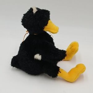 GUND Dunkln 5261 Black Sitting Duck Plush Duckling Toy RARE